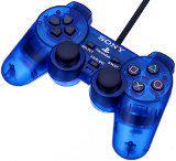 DualShock 2 Controller Blue - PlayStation 2 Kontrollerek