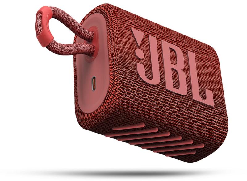 JBL GO 3 hordozható bluetooth hangszóró (piros)