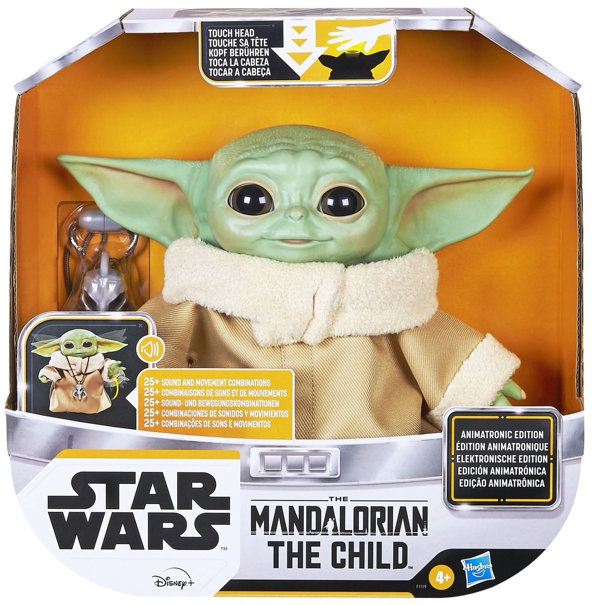 The Mandalorian The Child Baby Yoda interaktív figura