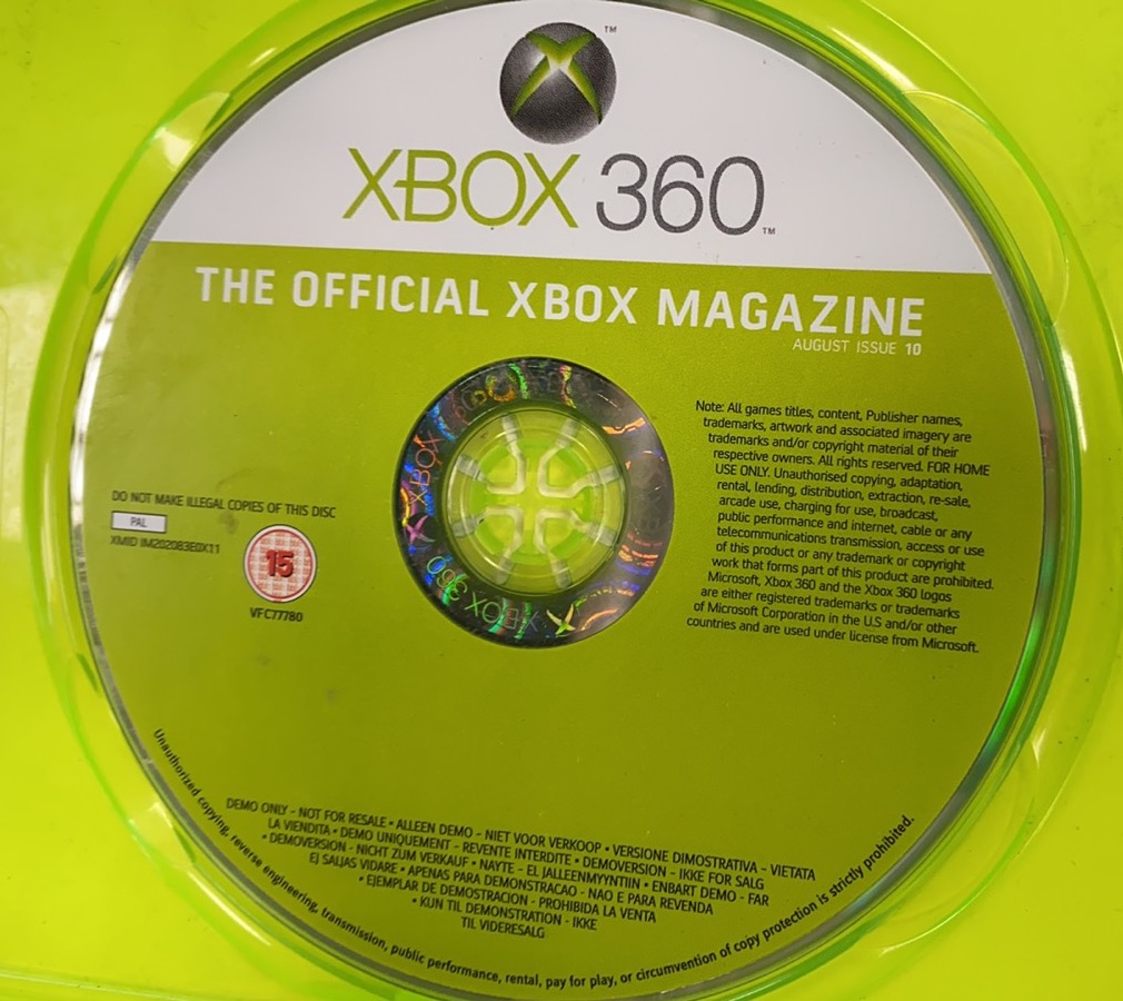 The Official Xbox Magazine Bonus Disc (Issue 10) - Xbox 360 Játékok