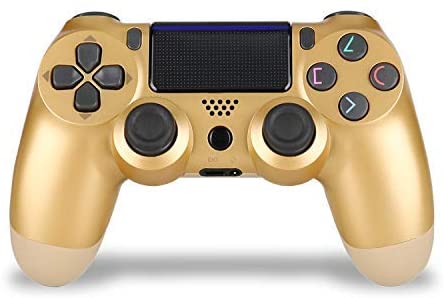 PS4 vezetékes kontroller arany (utángyártott) - PlayStation 4 Kontrollerek