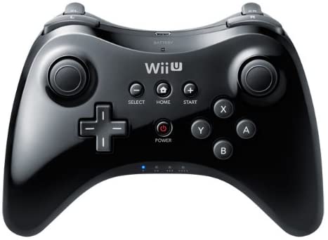 Nintendo Wii U Pro Controller (fekete) - Nintendo Wii U Kiegészítők