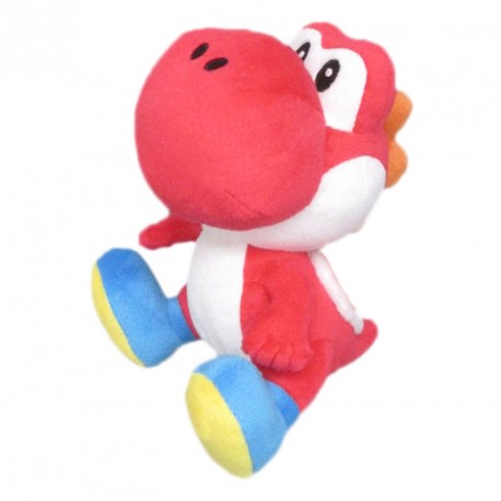 Super Mario Yoshi piros plüssfigura (20cm) - Ajándéktárgyak Plüssfigura