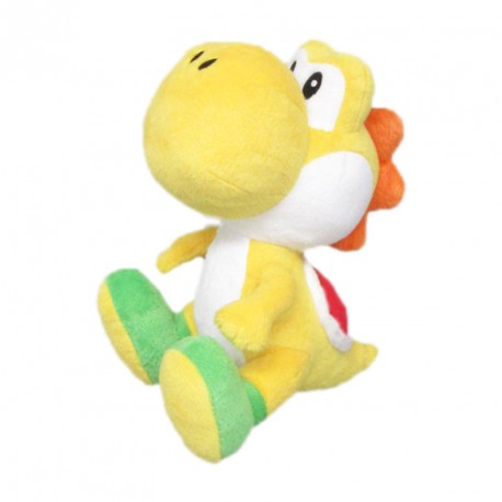 Super Mario Yoshi sárga plüssfigura (20cm) - Ajándéktárgyak Plüssfigura