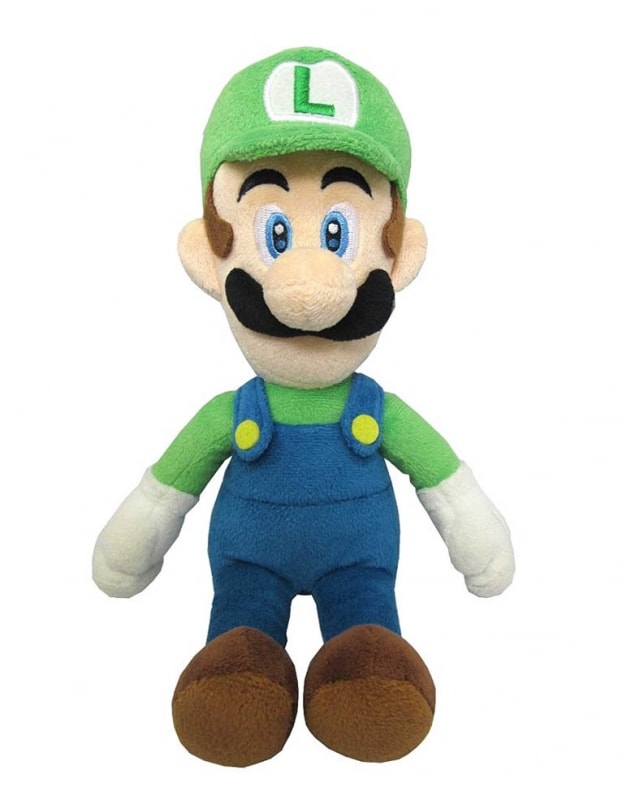 Super Mario Luigi plüssfigura (25cm)
