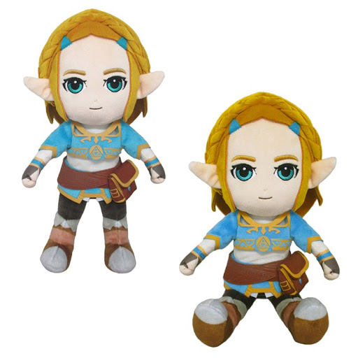 The Legend of Zelda Breath of the Wild Princess Zelda plüssfigura (24cm)