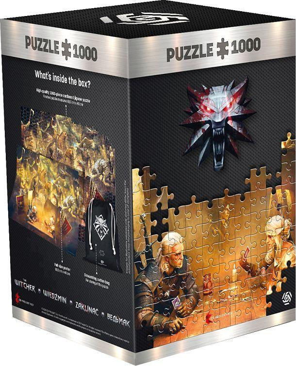 The Witcher Playing Gwent puzzle (1000db)