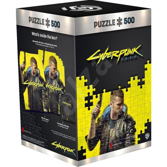 Cyberpunk 2077 Keyart Male V puzzle (500db)