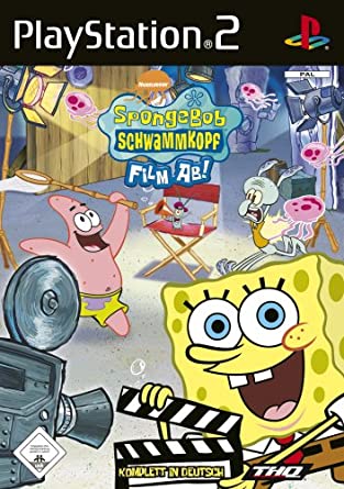 Spongebob Squarepants Lights Camera Pants (német) - PlayStation 2 Játékok