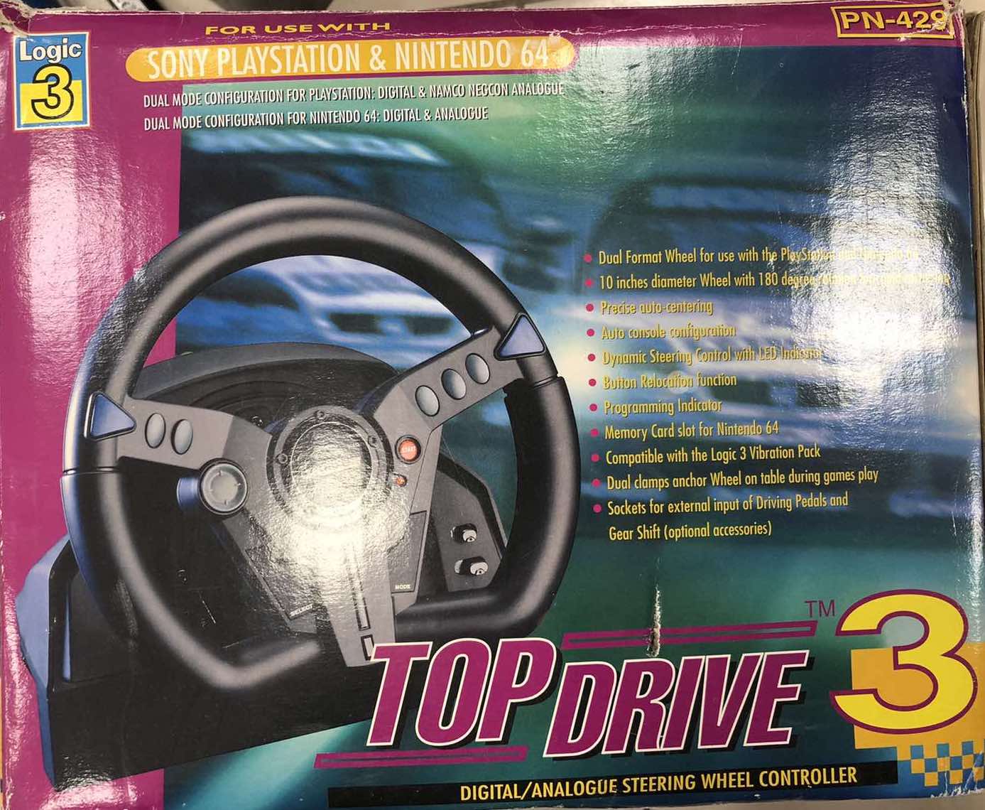 Top Drive 3 PlayStation 1 és Nintendo 64 konzolokhoz