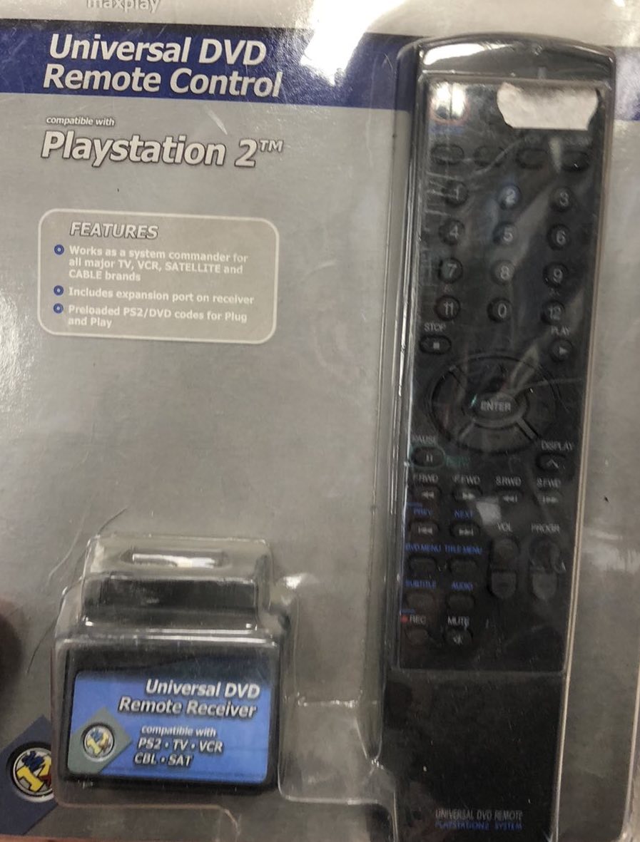 MaxPlay PlayStation 2 távirányító