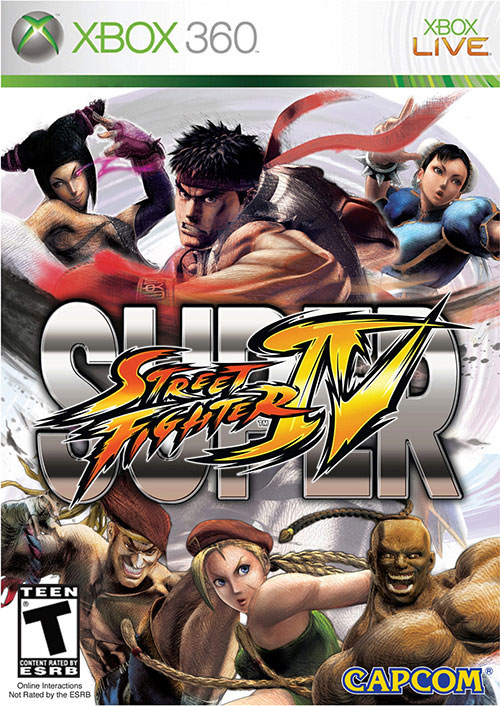 Super Street Fighter 4 - Xbox 360 Játékok