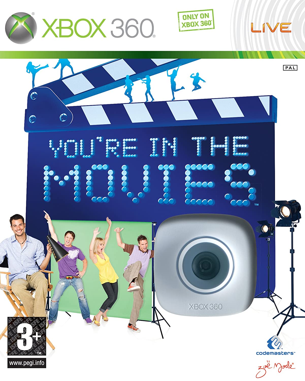 Youre in the Movies Live Vision Camera Bundle - Xbox 360 Játékok