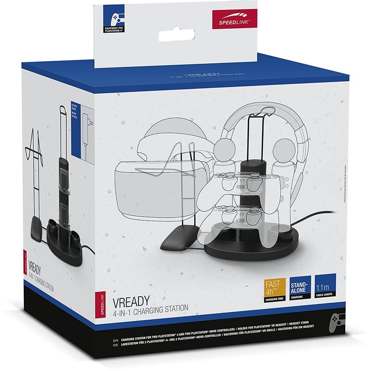 SpeedLink VReady 4 in 1 Charging Station - PlayStation VR Kiegészítők
