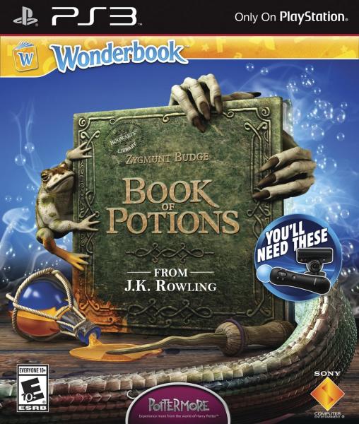Wonderbook Book of Potions (könyv + szoftver, US) - PlayStation 3 Játékok