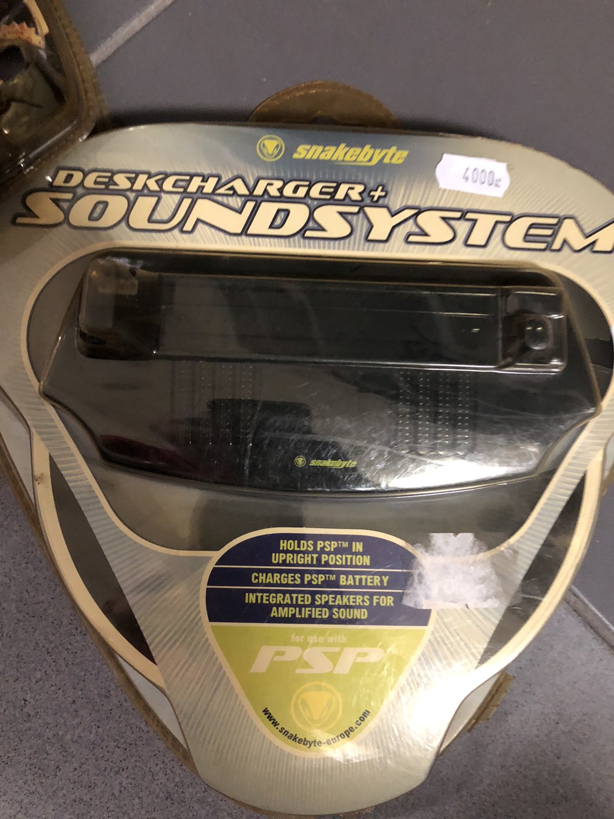 SnakeByte DeskCharger + SoundSystem PSP dokkolóállomás