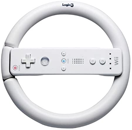 Logic 3 Nintendo Wii Racing Wheel - Nintendo Wii Kiegészítők