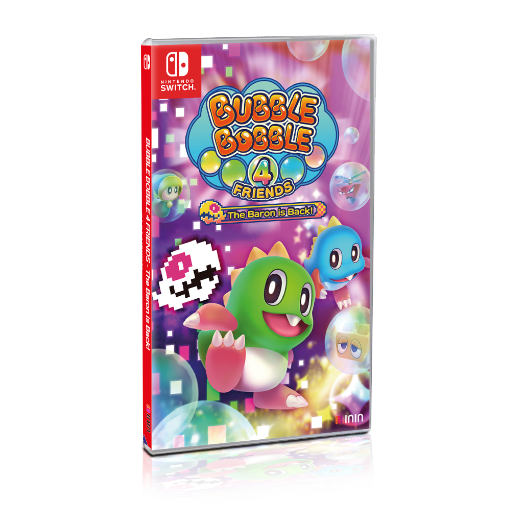 Bubble Bobble 4 Friends The Baron is Back - Nintendo Switch Játékok