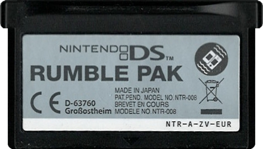 Nintendo DS Rumble Pak - Nintendo DS Kiegészítők