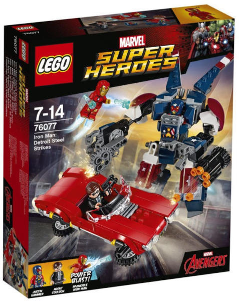 LEGO Marvel Super Heroes Iron Man Detroit Steel Strikes (76077) - Figurák Lego