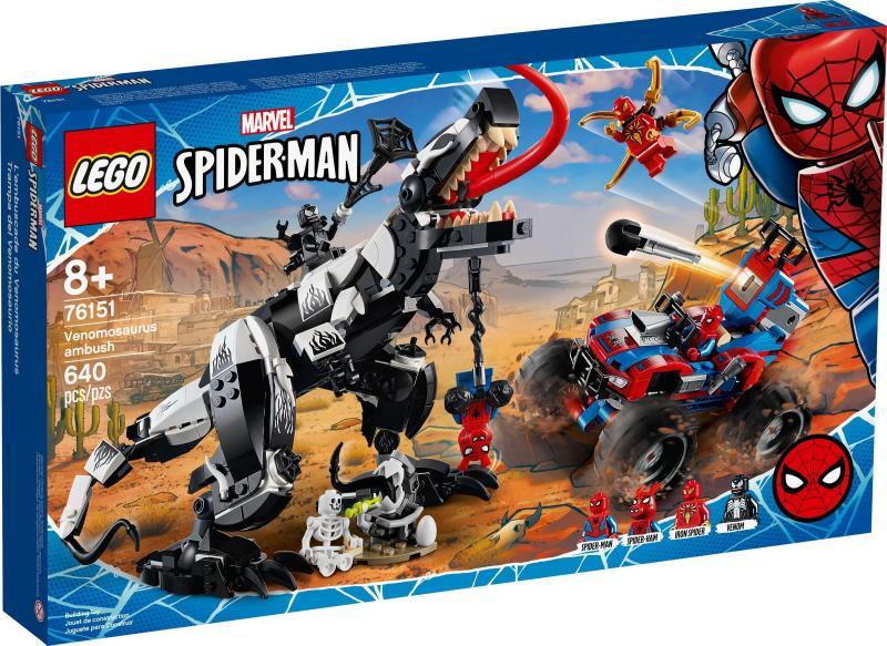 LEGO Marvel Super Heroes - Venomosaurus támadás (76151) - Figurák Lego
