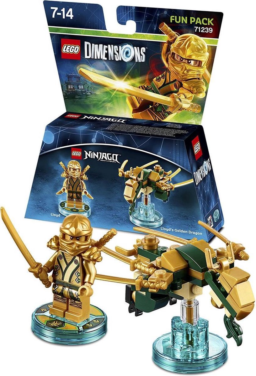 LEGO Dimensions Ninjago Lloyd Fun Pack (71239) (doboz nélkül)