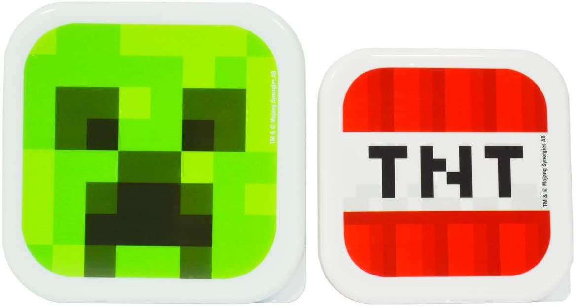 Minecraft Creeper Snack Pots 
