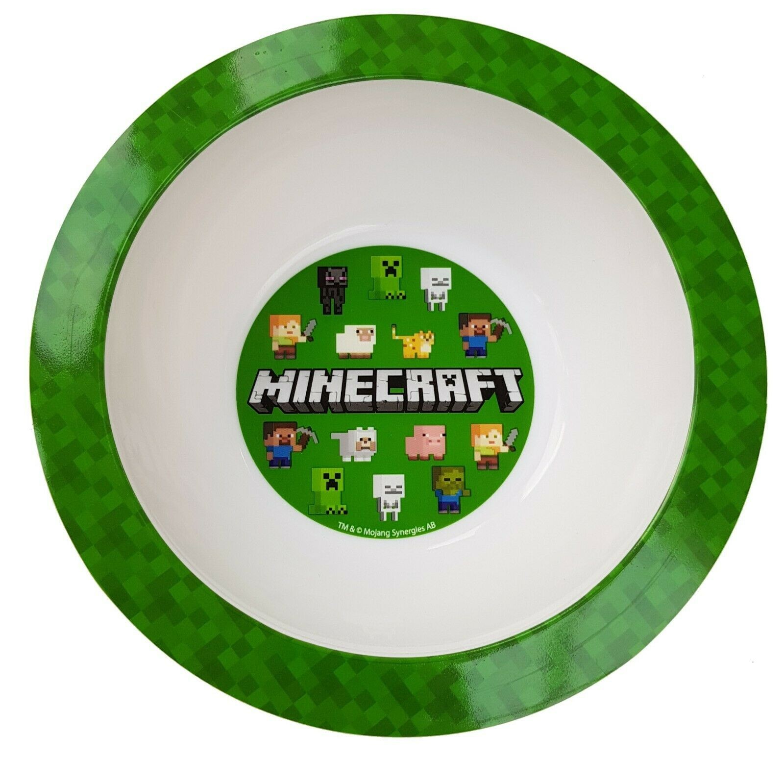 Minecraft Plastic Bowl (Mélytányér)