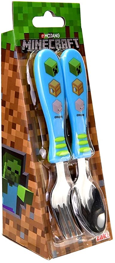 Minecraft Cutlery (Gyermek evőeszköz) - Ajándéktárgyak Ajándéktárgyak