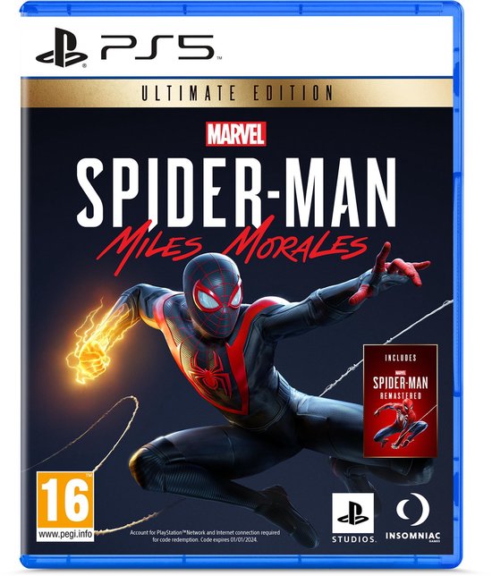 Marvel Spider Man Miles Morales Ultimate Edition