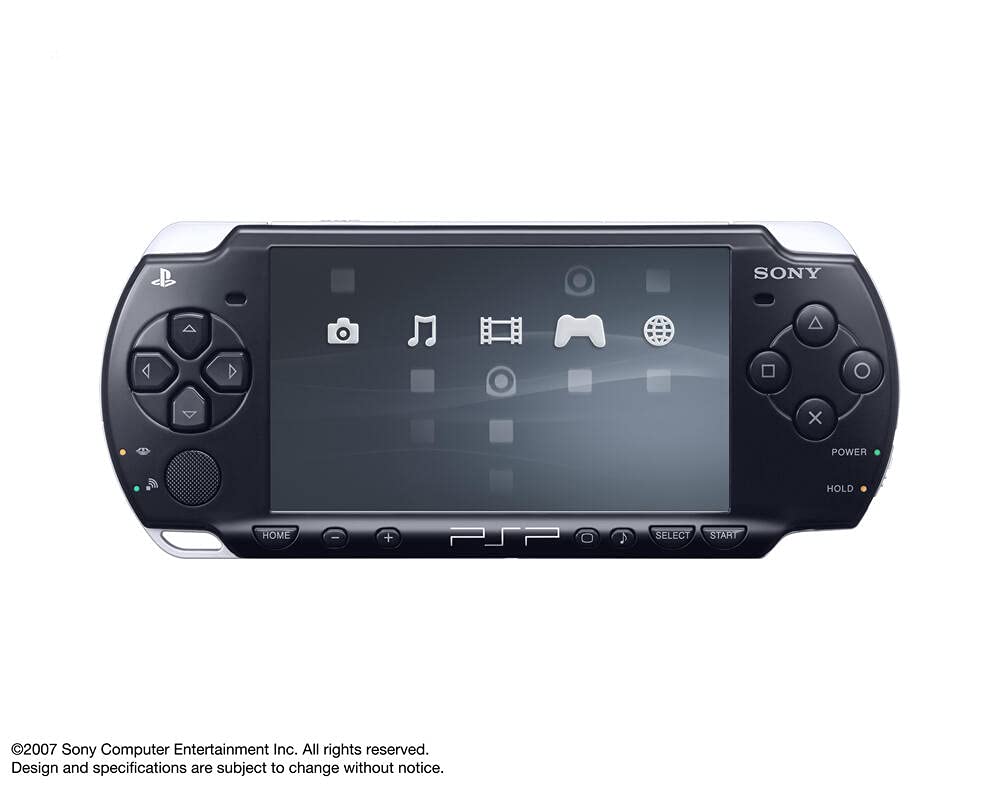 Sony PSP 3000 Slim (fekete, akkumulátor és töltő nélkül)