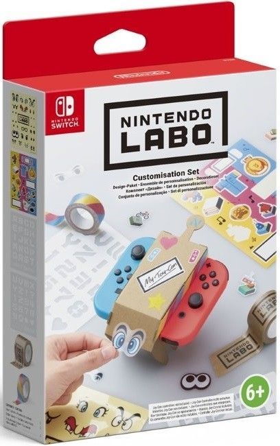 Nintendo Labo Customisation Set (bontott csomagolás) - Nintendo Switch Kiegészítők