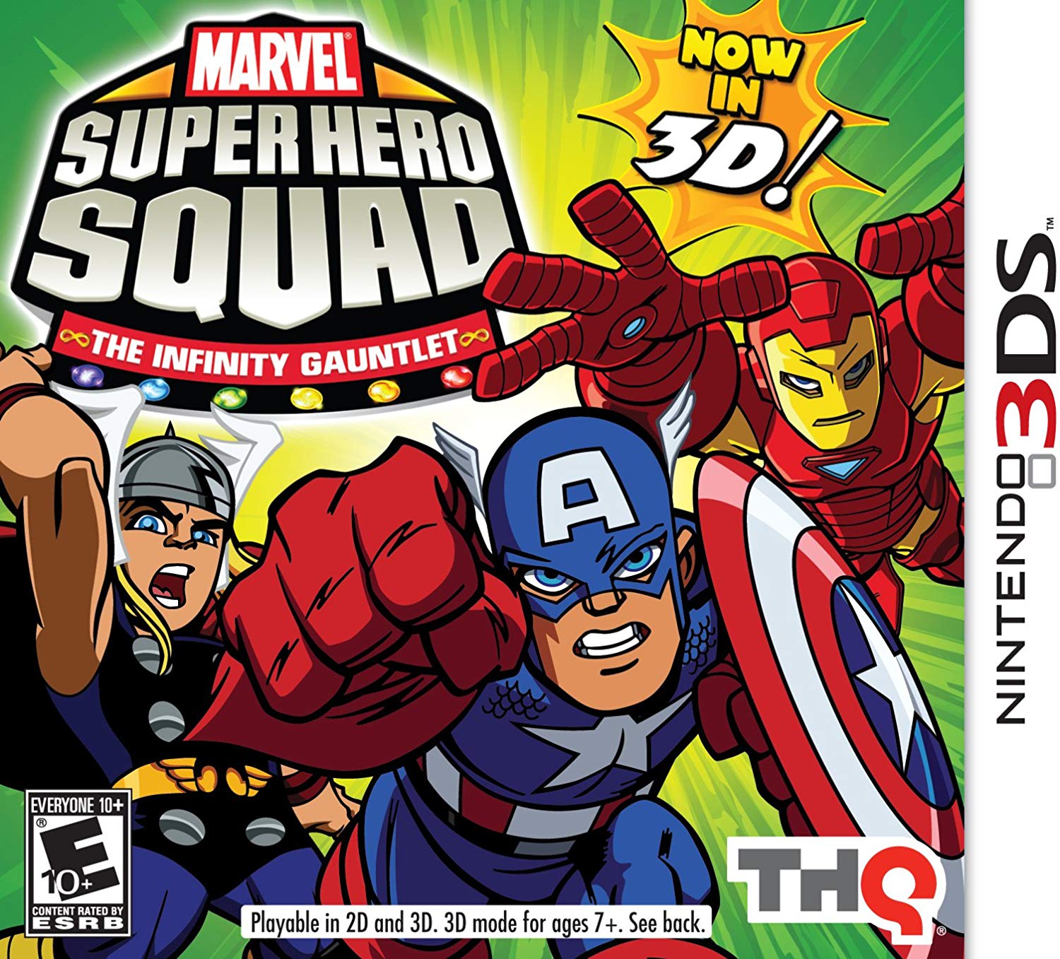 Marvel Super Hero Squad The Infinity Gauntlet - Nintendo 3DS Játékok