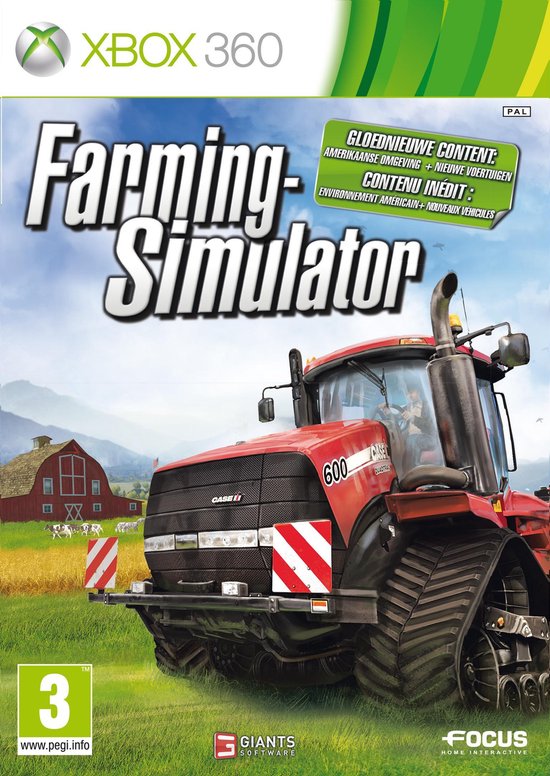 Farming Simulator (német doboz, angol játék)
