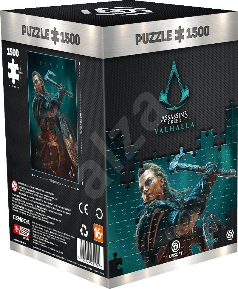 Assassins Creed Valhalla  Eivor Female Puzzle (1500db) - Ajándéktárgyak Puzzle