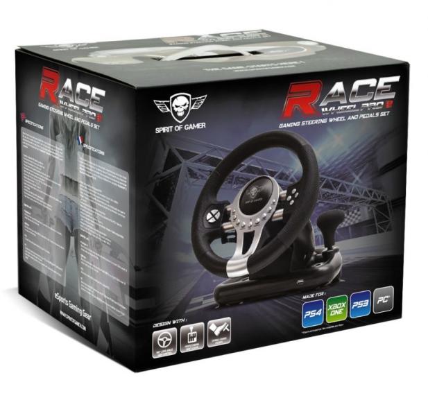 Spirit Of Gamer RACE WHEEL PRO 2 (SOG-RWP2) (PS4, Xbox One, Ps3, PC)