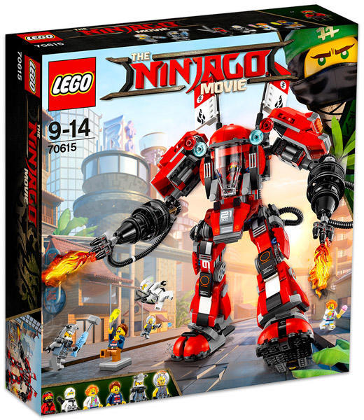 LEGO The Ninjago Movie Fire Mech (70615) - Figurák Lego