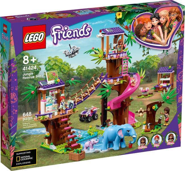LEGO Friends Dzsungel mentőközpont (41424) - Figurák Lego