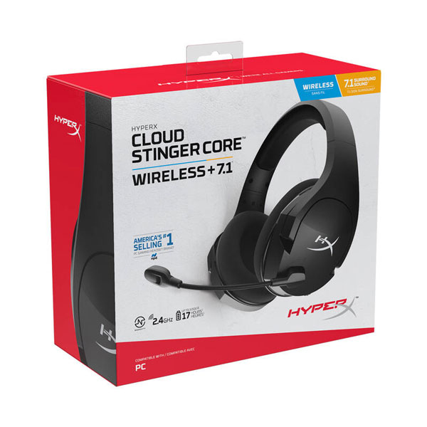 Hyperx Cloud Stinger Core Wireless +7.1 fejhallgató