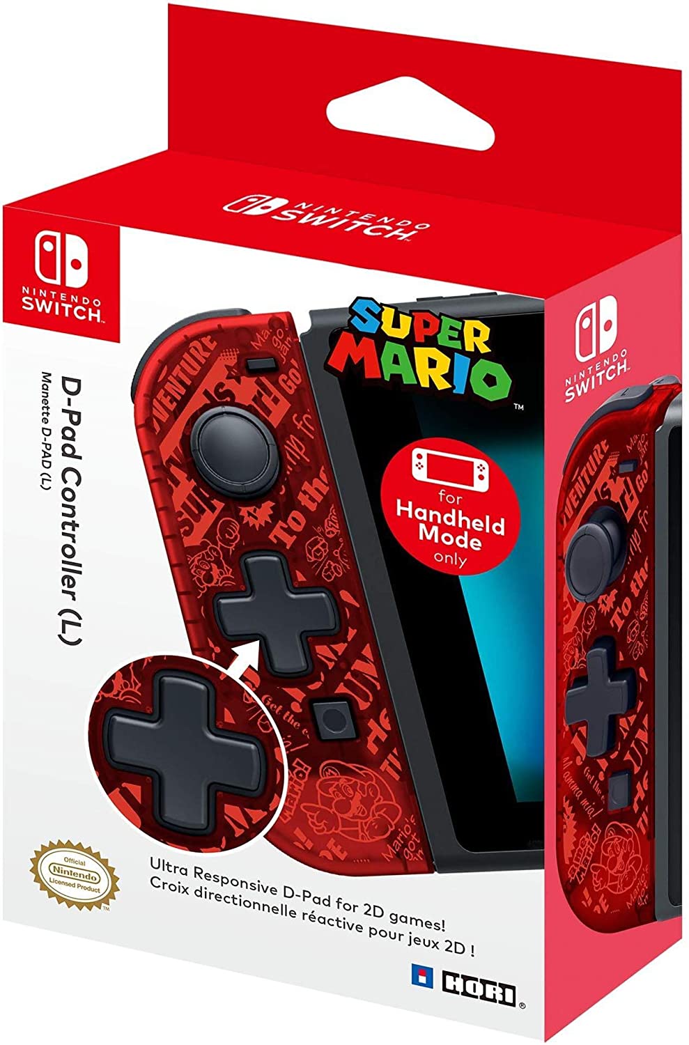 Nintendo Switch D Pad Controller Left Gamepad Super Mario