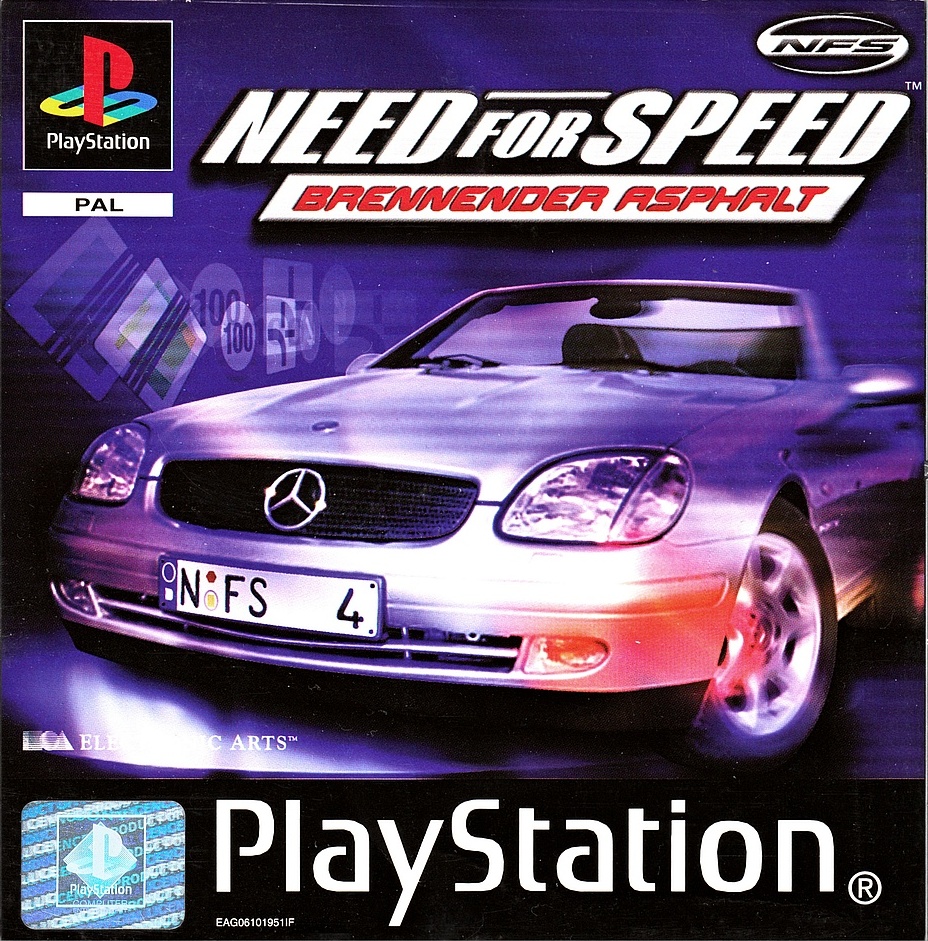 Need for Speed Road Challenge (német/francia) - PlayStation 1 Játékok