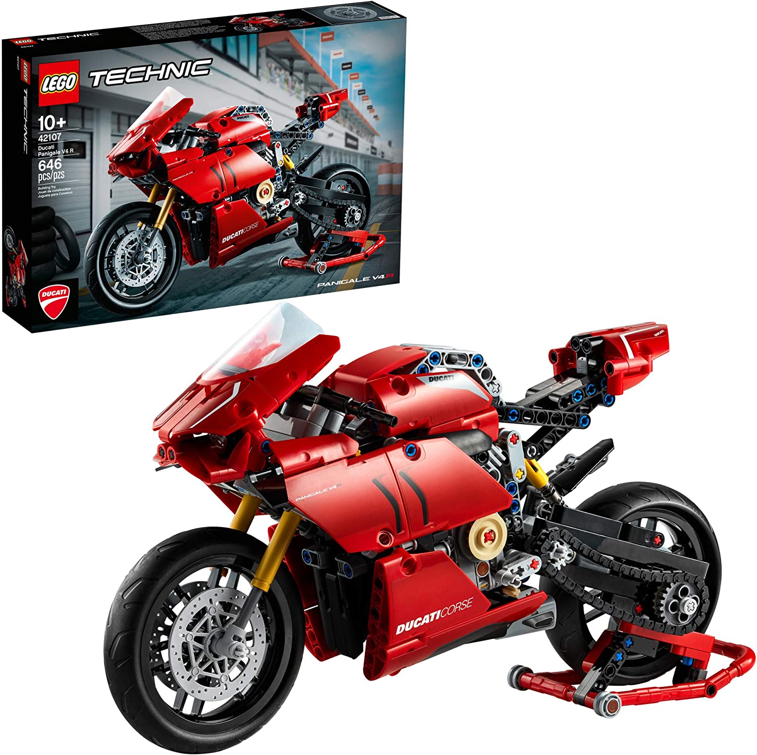 LEGO Technic Ducati Panigale V4 R (42107) - Figurák Lego