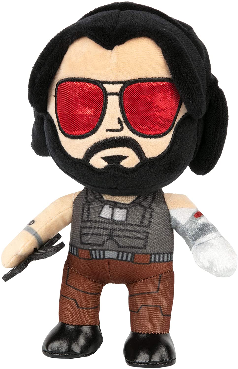 Cyberpunk 2077 Johnny Silverhand plüssfigura (21cm)