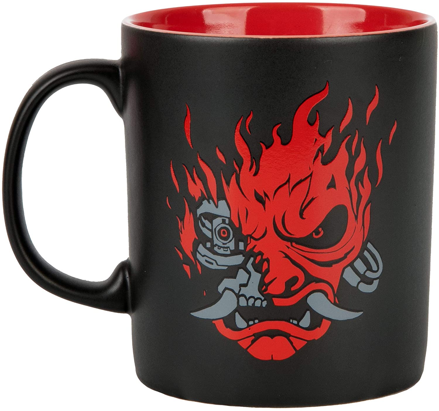 Cyberpunk 2077 Ceramic Mug Samurai Logo