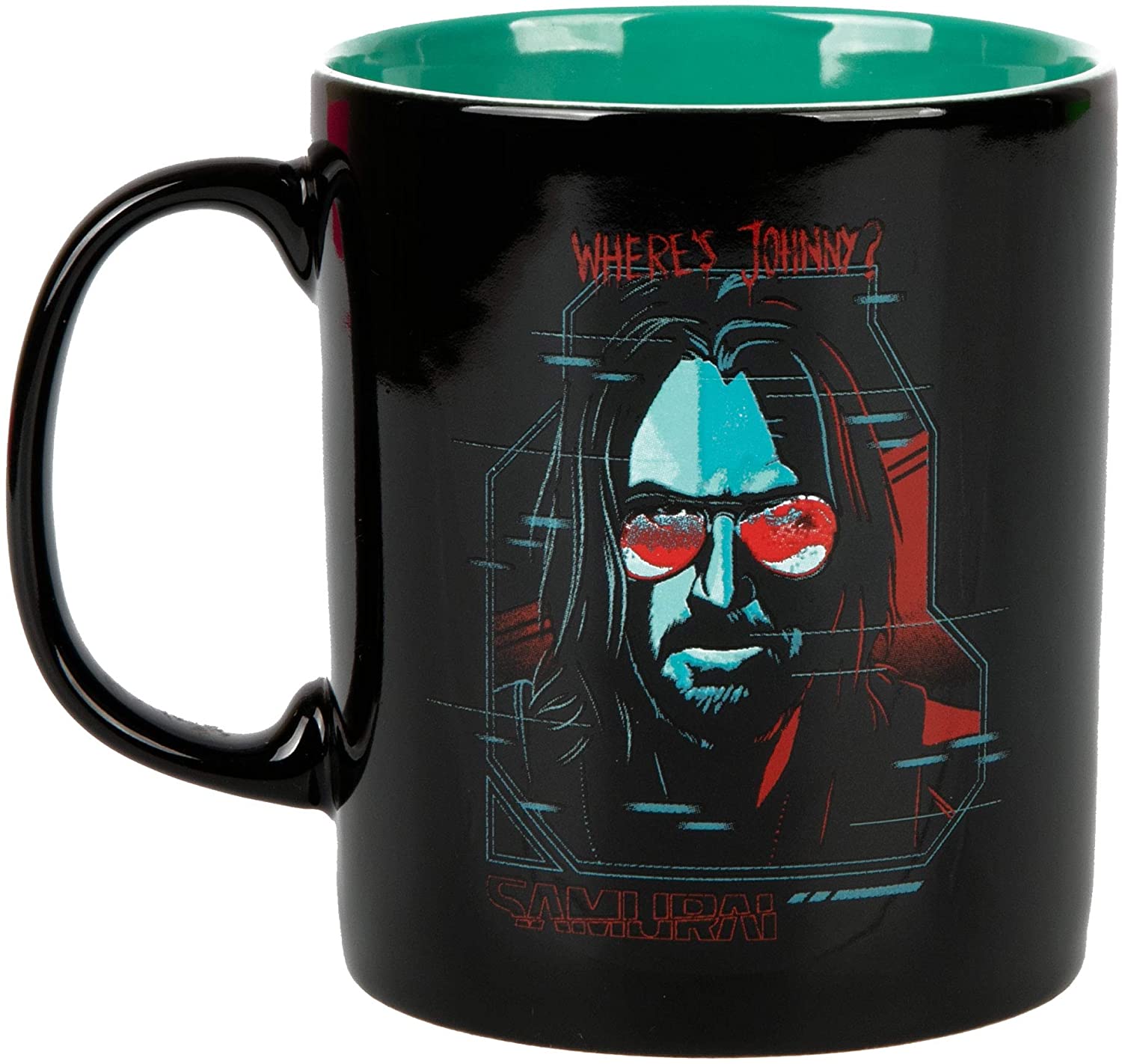 Cyberpunk 2077 Ceramic Mug Digital Ghost