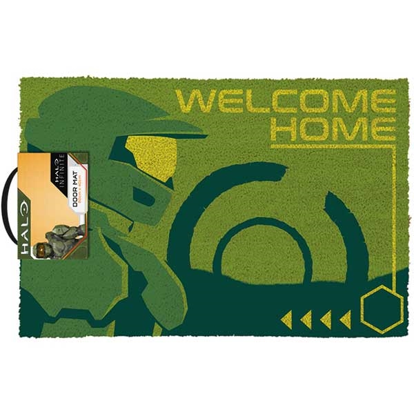 Halo Infinte Welcome Home Door Mat Lábtörlő - Ajándéktárgyak Lábtörlő