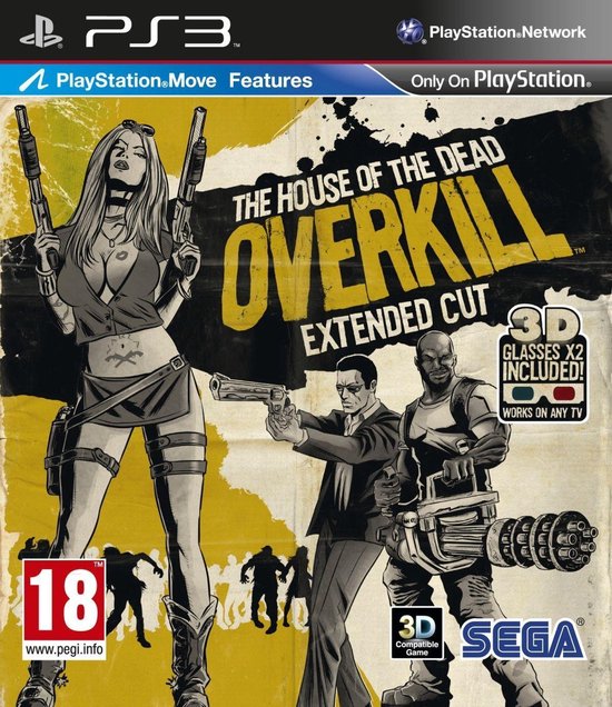 The House Of The Dead Overkill Extended Cut - PlayStation 3 Játékok