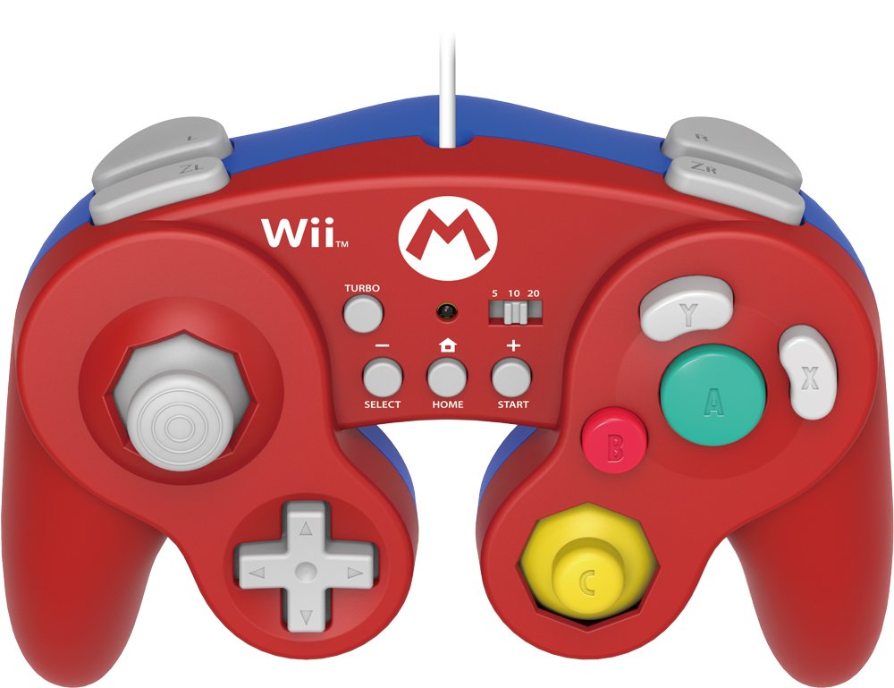 Nintendo Wii U Hori Battle Pad (Mario Version)