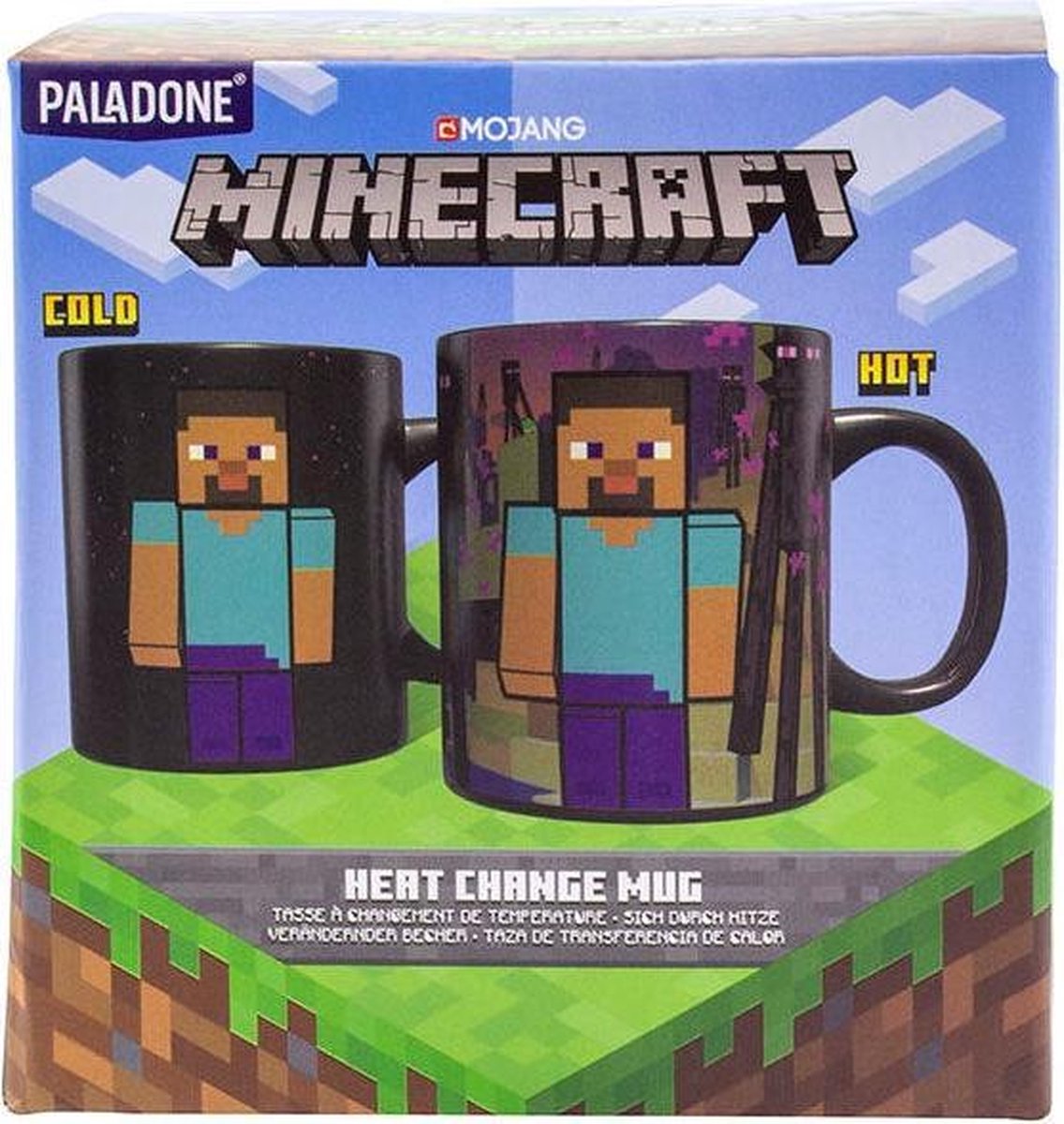 Minecraft Enderman hőre változó bögre (PP6583MCF)