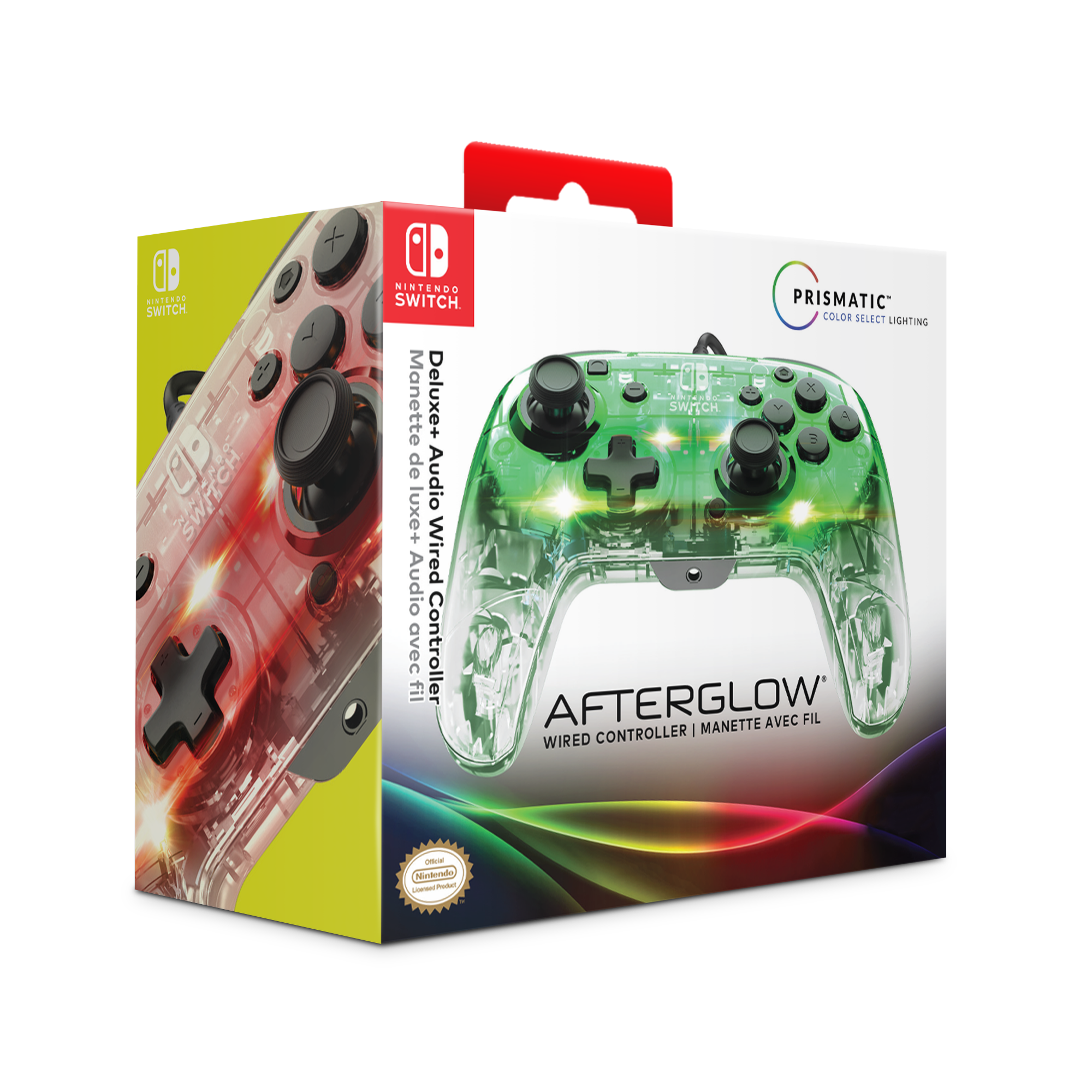 PDP Afterglow Deluxe Plus Audio Nintendo Switch vezetékes kontroller